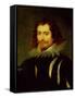 Portrait of George Villiers-Peter Paul Rubens-Framed Stretched Canvas