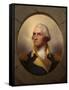 Portrait of George Washington (1732-1799), by Peale, Rembrandt (1778-1860). Oil on Canvas, Ca 1856.-Rembrandt Peale-Framed Stretched Canvas