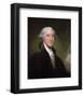 Portrait of George Washington, 1795-Gilbert Stuart-Framed Art Print