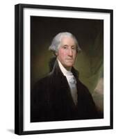 Portrait of George Washington, 1795-Gilbert Stuart-Framed Art Print