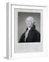 Portrait of George Washington, 1798-William Nutter-Framed Giclee Print