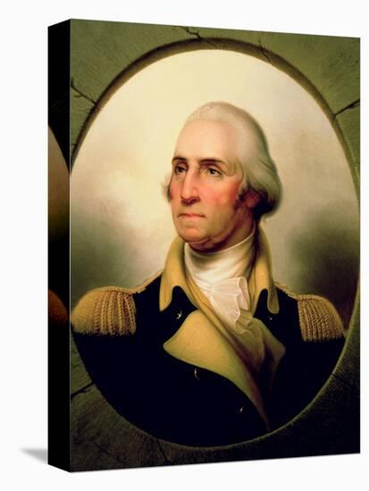 Portrait of George Washington, 1853-Rembrandt Peale-Stretched Canvas