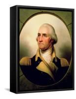 Portrait of George Washington, 1853-Rembrandt Peale-Framed Stretched Canvas