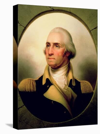 Portrait of George Washington, 1853-Rembrandt Peale-Stretched Canvas