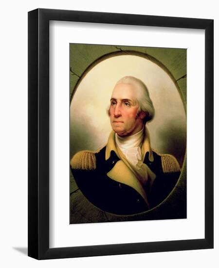 Portrait of George Washington, 1853-Rembrandt Peale-Framed Giclee Print