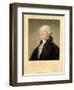 Portrait of George Washington 1st President of the United States-Gilbert Stuart-Framed Giclee Print