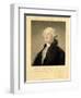 Portrait of George Washington 1st President of the United States-Gilbert Stuart-Framed Giclee Print