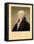 Portrait of George Washington 1st President of the United States-Gilbert Stuart-Framed Stretched Canvas