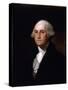 Portrait of George Washington, after a Painting by Gilbert Stuart (1755-1828) (See 149687 for Pair)-Asher Brown Durand-Stretched Canvas