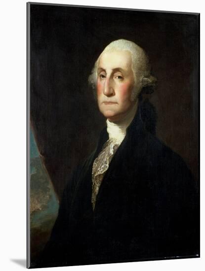 Portrait of George Washington, before 1801-Gilbert Stuart-Mounted Giclee Print