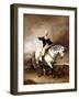 Portrait of George Washington Taking the Salute at Trenton-John Faed-Framed Premium Giclee Print