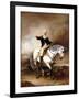 Portrait of George Washington Taking the Salute at Trenton-John Faed-Framed Giclee Print