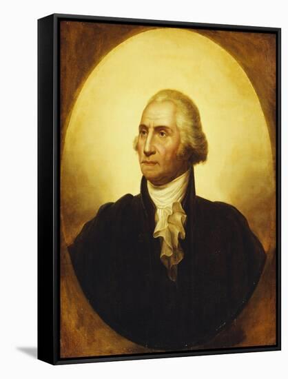 Portrait of George Washington-Rembrandt Peale-Framed Stretched Canvas
