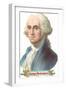 Portrait of George Washington-null-Framed Art Print