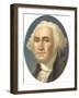 Portrait of George Washington-null-Framed Art Print