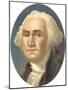 Portrait of George Washington-null-Mounted Art Print