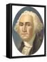 Portrait of George Washington-null-Framed Stretched Canvas