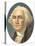 Portrait of George Washington-null-Stretched Canvas