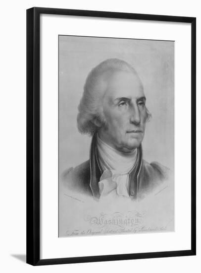 Portrait of George Washington-null-Framed Giclee Print