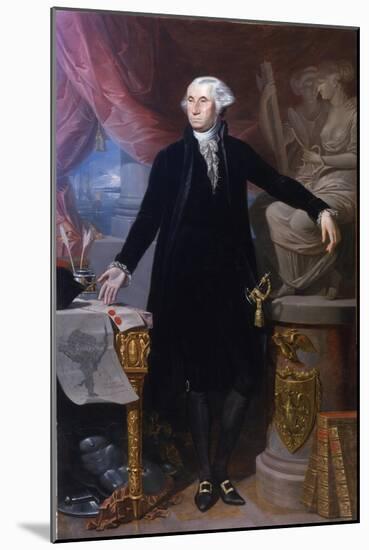 Portrait of George Washington-Giuseppe Perovani-Mounted Giclee Print