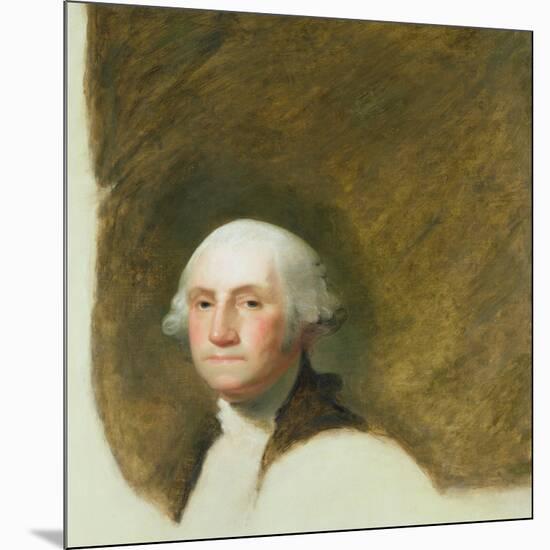 Portrait of George Washington-Jane Stuart-Mounted Giclee Print