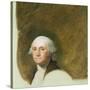 Portrait of George Washington-Jane Stuart-Stretched Canvas