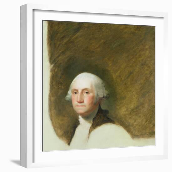 Portrait of George Washington-Jane Stuart-Framed Giclee Print