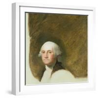 Portrait of George Washington-Jane Stuart-Framed Giclee Print