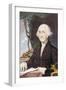 Portrait of George Washington-null-Framed Art Print