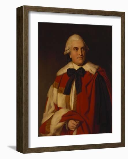 Portrait of George William, 6th Earl of Coventry, in Peer's Robes-Nathaniel Dance-Holland-Framed Giclee Print