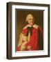 Portrait of George William, 6th Earl of Coventry in Peers' Robes-Nathaniel Dance-Holland-Framed Giclee Print