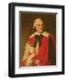 Portrait of George William, 6th Earl of Coventry in Peers' Robes-Nathaniel Dance-Holland-Framed Giclee Print