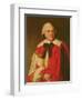 Portrait of George William, 6th Earl of Coventry in Peers' Robes-Nathaniel Dance-Holland-Framed Giclee Print