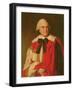 Portrait of George William, 6th Earl of Coventry in Peers' Robes-Nathaniel Dance-Holland-Framed Giclee Print