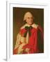 Portrait of George William, 6th Earl of Coventry in Peers' Robes-Nathaniel Dance-Holland-Framed Giclee Print