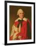Portrait of George William, 6th Earl of Coventry in Peers' Robes-Nathaniel Dance-Holland-Framed Giclee Print