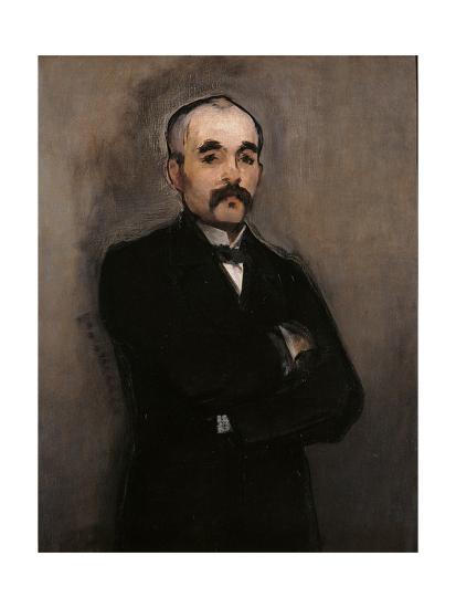 'Portrait of Georges Benjamin Clemenceau' Poster - Edouard Manet ...