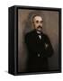 Portrait of Georges Benjamin Clemenceau-Edouard Manet-Framed Stretched Canvas
