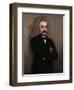 Portrait of Georges Benjamin Clemenceau-Edouard Manet-Framed Art Print