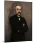 Portrait of Georges Benjamin Clemenceau-Edouard Manet-Mounted Art Print