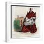 Portrait of Georges d'Amboise (1460-1510), French cardinal and minister of state-French School-Framed Giclee Print