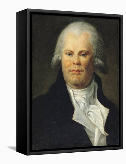 Portrait of Georges Danton (1759-94)-null-Framed Stretched Canvas