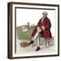 Portrait of Georges Louis Leclerc, Comte de Buffon (1707-1788), French naturalist-French School-Framed Giclee Print