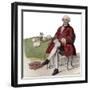 Portrait of Georges Louis Leclerc, Comte de Buffon (1707-1788), French naturalist-French School-Framed Giclee Print