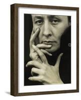 Portrait of Georgia O'Keeffe, 1918-Alfred Stieglitz-Framed Art Print