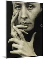 Portrait of Georgia O'Keeffe, 1918-Alfred Stieglitz-Mounted Art Print