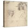 Portrait of Georgiana, Duchess of Devonshire and Lady Elizabeth Foster-John Downman-Stretched Canvas