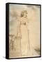 Portrait of Georgiana, Duchess of Devonshire-John Downman-Framed Stretched Canvas