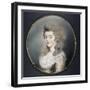 Portrait of Georgiana Spencer-Thomas Lawrence-Framed Giclee Print