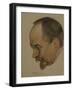 Portrait of Georgy Vasilyevich Chicherin, 1921-Nikolai Andreevich Andreev-Framed Giclee Print